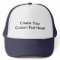 Custom Hat with Text