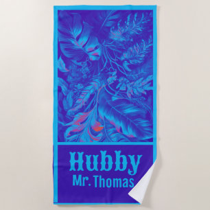 Custom Hawaiian Beach Towel