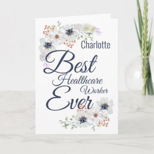 Custom Healthcare Worker Appreciation Thank You Card