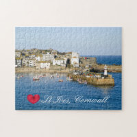 Custom Heart St Ives Harbor Pier Cornwall Photo