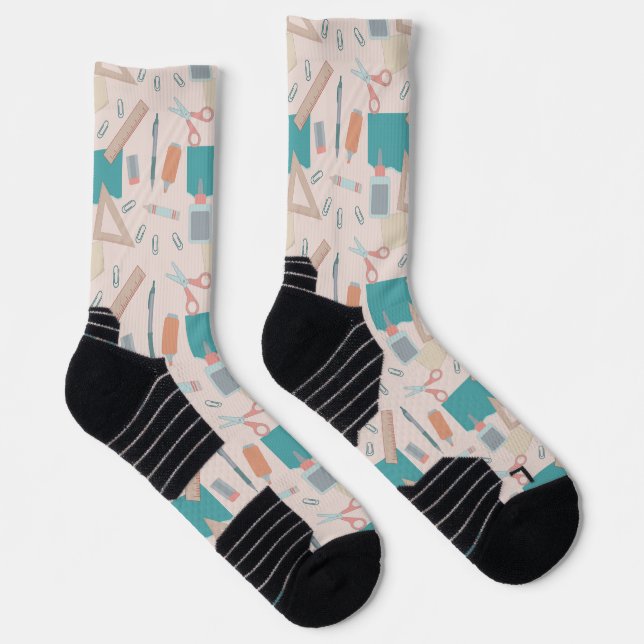 Custom High-Performance Athletic Crew Sock (Right)