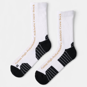 Custom High-Performance Athletic Crew Sock