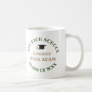 Custom High School Graduation Senior Party Supply Coffee Mug