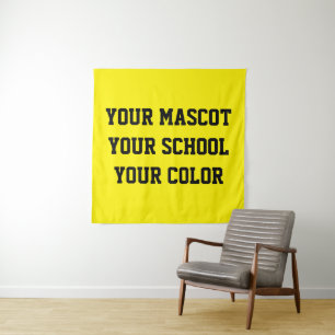 Custom High School Spirt Flag Banner Tapestry