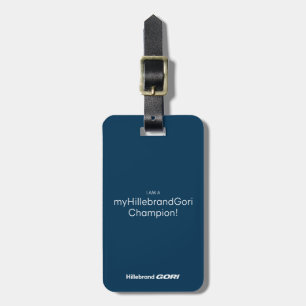 Custom Hillebrand 5 Blue 999 Luggage Tag