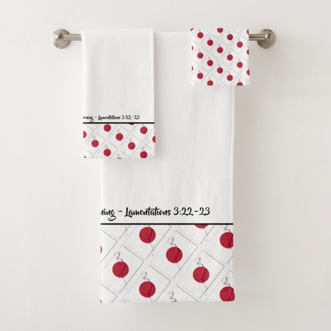 Custom Hinomaru JAPANESE FLAG Bath Towel Set (Insitu)