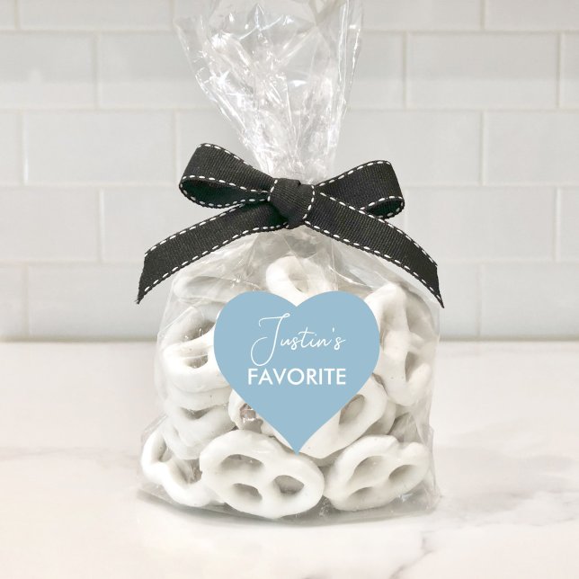 Custom His and Her Favourite Wedding Heart Sticker (Creator Uploaded)