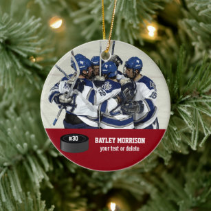 Oilers Hockey Ornament - Item 333680