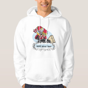 Custom Hockey Player Hoodie