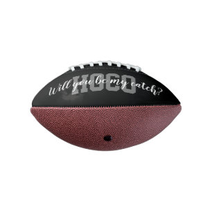 Custom Hoco Prom proposal mini football gift idea