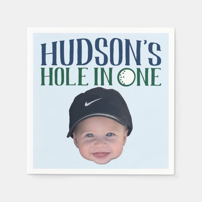 Custom Hole in One  Napkin (Front)