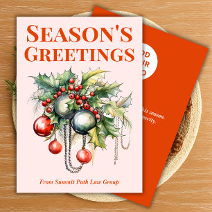 Custom Holiday Card from Our Company