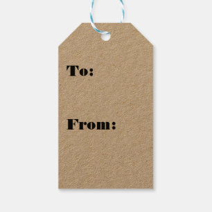 Custom Holiday Gift Wrapping Gift Tags
