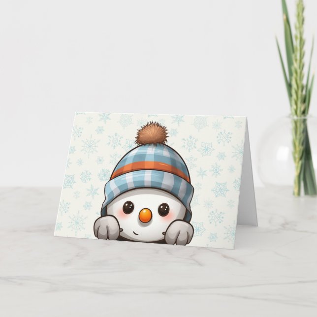 Custom Holiday Greeting Card  (Front)