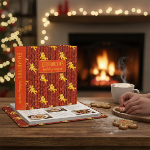 Custom Holiday Recipe Binder