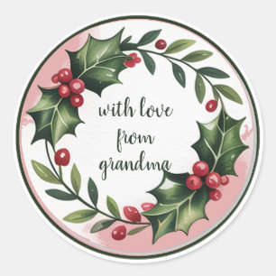 Custom Holiday Stickers to Personalize