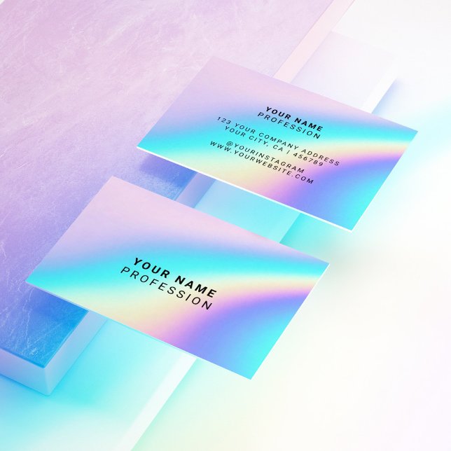 Custom Holographic Business Card (Creator Uploaded)