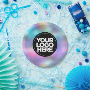 Custom Holographic Crafts Party Paper Plate