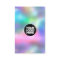Custom holographic iridescent logo artists