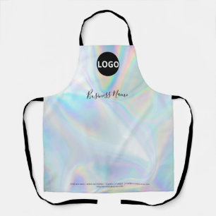 Custom Holographic Logo  Apron