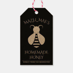Custom Homemade Honey Bee Labels