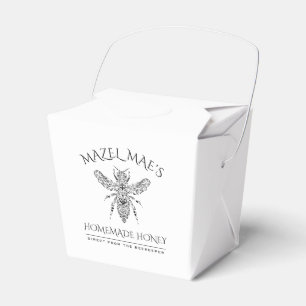 Custom Homemade Honey Favor Box