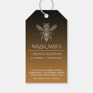 Custom Homemade Honey Flavour Labels