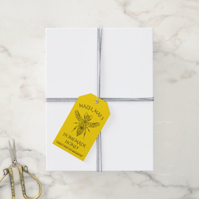 Custom Homemade Honey Labels (With Twine)