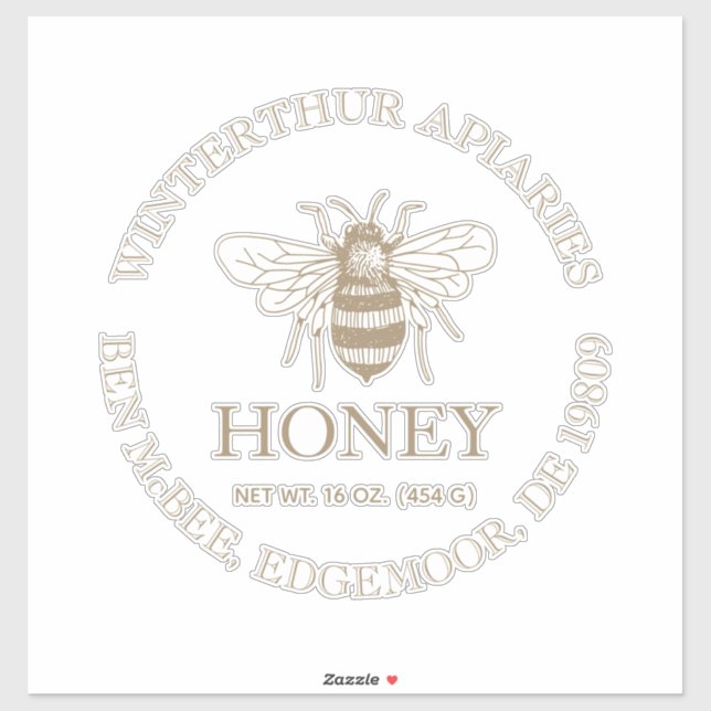 Custom Honey Business Promotional (Sheet)