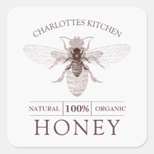 Custom Honey Product Handmade Label