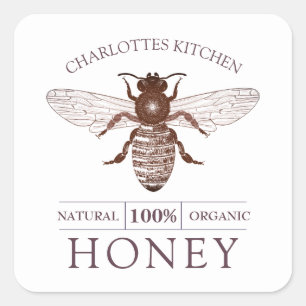 Custom Honey Product Handmade Label