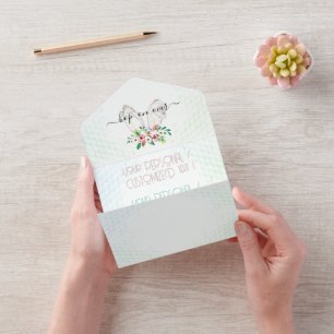 Custom Hoppy EASTER EGGS HUNT Bunny Party Supplies All In One Invitation