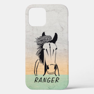 Custom Horse Apple IPhone 12 (Tough) Phone Case