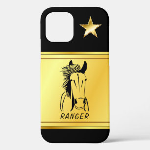 Custom Horse Apple IPhone 12 (Tough) Phone Case