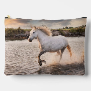 Custom Horse Photo Personalized Equestrian Accessory Pouch