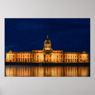 Custom House Dublin Poster