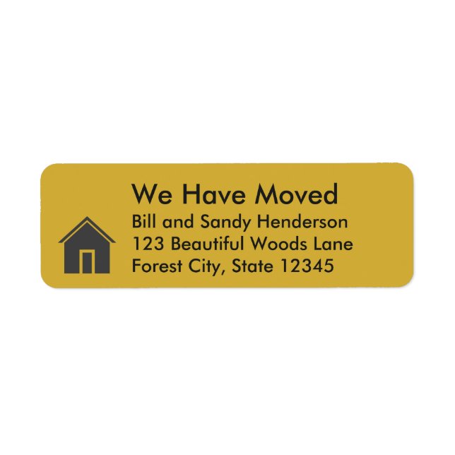 Custom House We Have Moved Moving Announcement (Front)