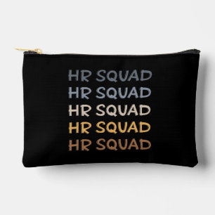 Custom HR Squad Human Resources Team Gifts Accessory Pouch