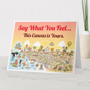 Custom Huge SoCal Card