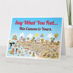 Custom Huge SoCal Card
