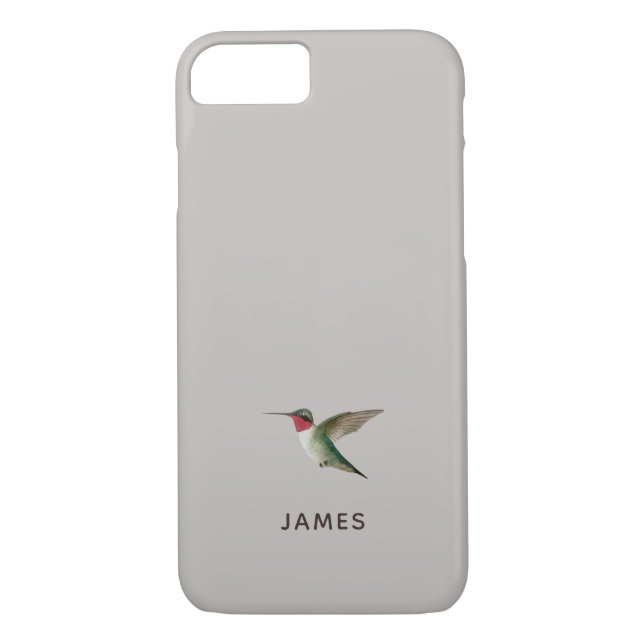 Custom Hummingbird Case-Mate iPhone Case (Back)