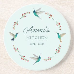 Custom Hummingbird   Coaster