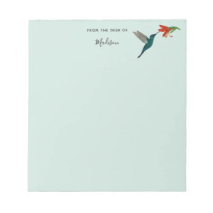 Custom Hummingbird Notepad