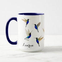 Custom Hummingbirds Mug
