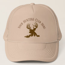 Custom Hunting Club Hat