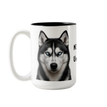 Custom Husky Coffee Mug