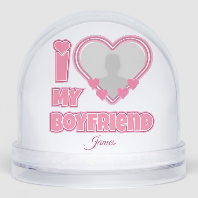 Custom I Love My Boyfriend - Ajouter photo et nom (Avant)