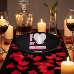 Custom I Love My Girlfriend – Add Photo & Name Tag