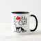Custom I Love My Two Cats Mug