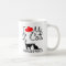 Custom I Love My Two Cats Mug